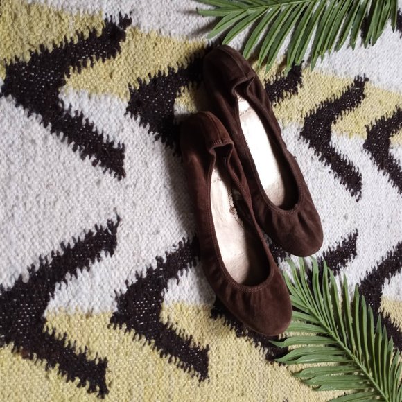 J. Crew Suede Made In Italy Flats Size 81/2 - Picture 6 of 10